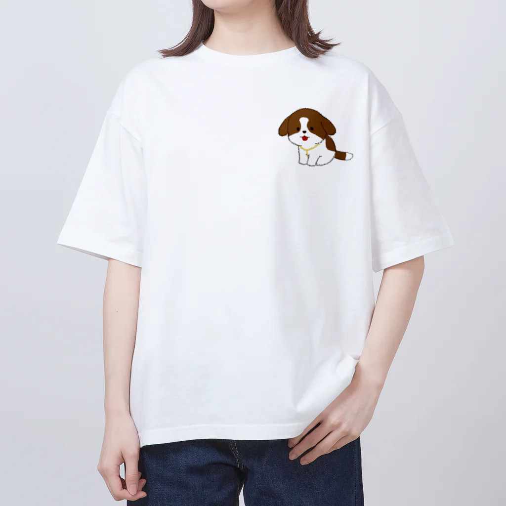 江姫みかん館【パンダ】のこいぬのドンちゃん オーバーサイズTシャツ