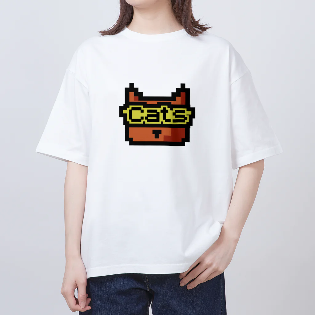 hachimaru-shopのCatsオーバーTシャツ オーバーサイズTシャツ