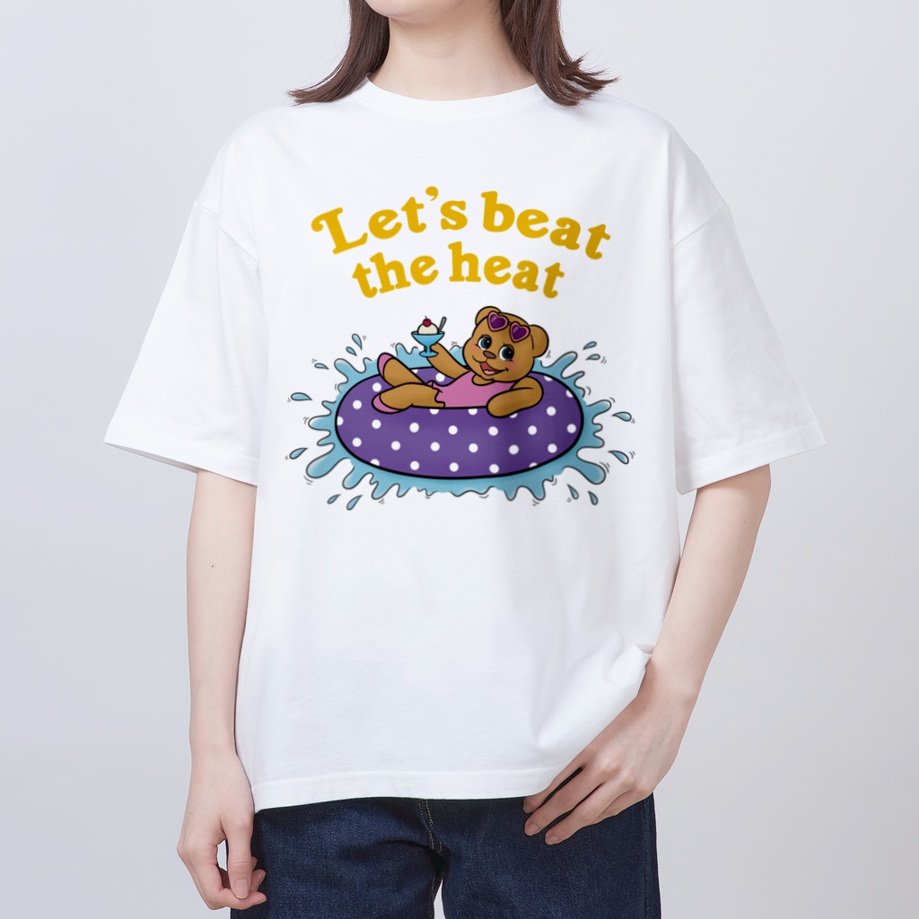 Melody and Freddieの大人もLet's beat the heat Oversized T-Shirt