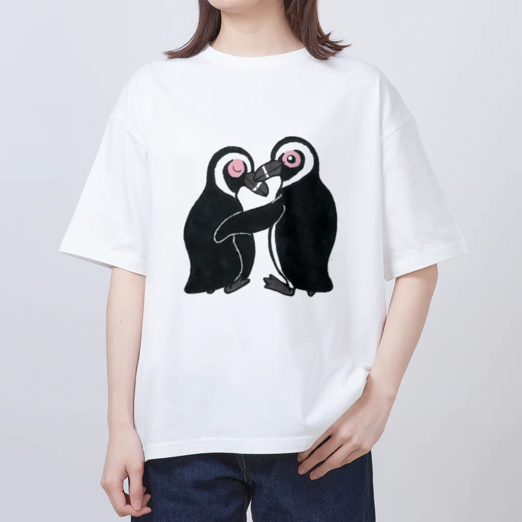 penguininkoの君の事が好き😍💕💕💕 オーバーサイズTシャツ