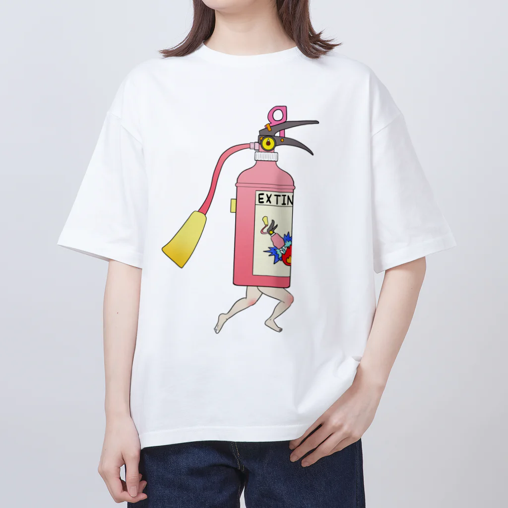 dougaseiseitokoroの足の生えた消火器 Oversized T-Shirt