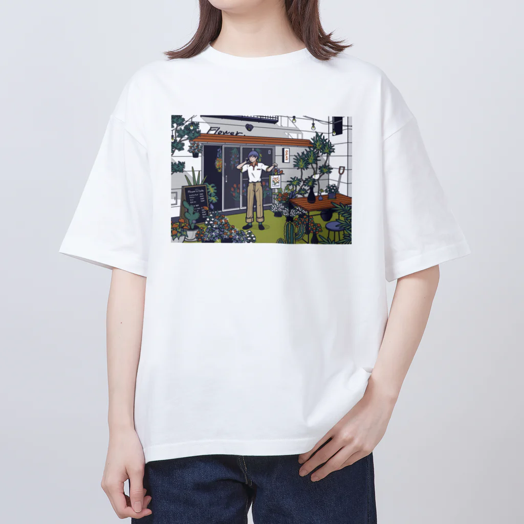 モナカの春を連れて Oversized T-Shirt