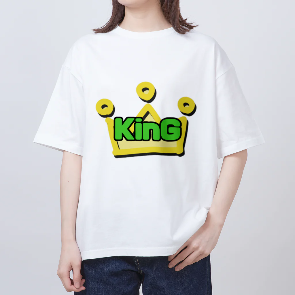 KinGのKinG KinGの王冠シリーズ オーバーサイズTシャツ