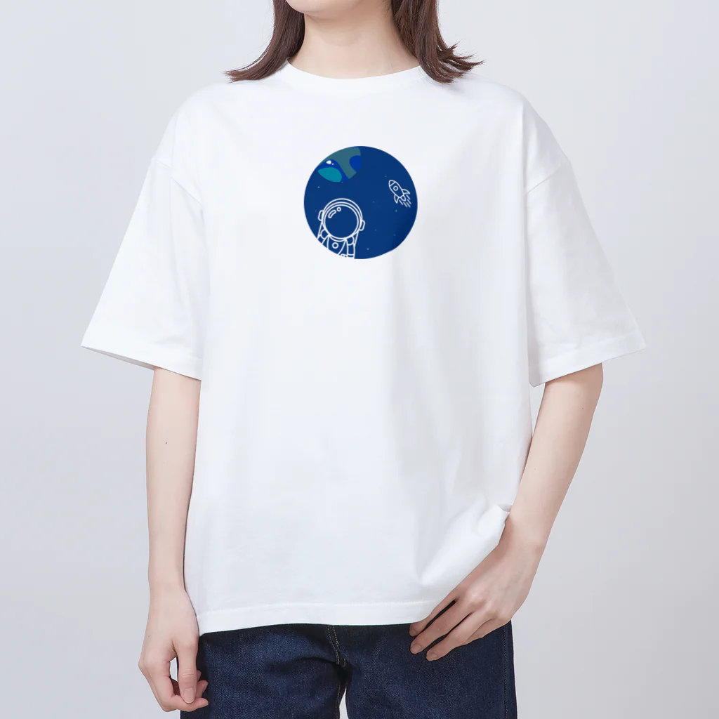 REIWAの宇宙(裏面デザインあり) オーバーサイズTシャツ