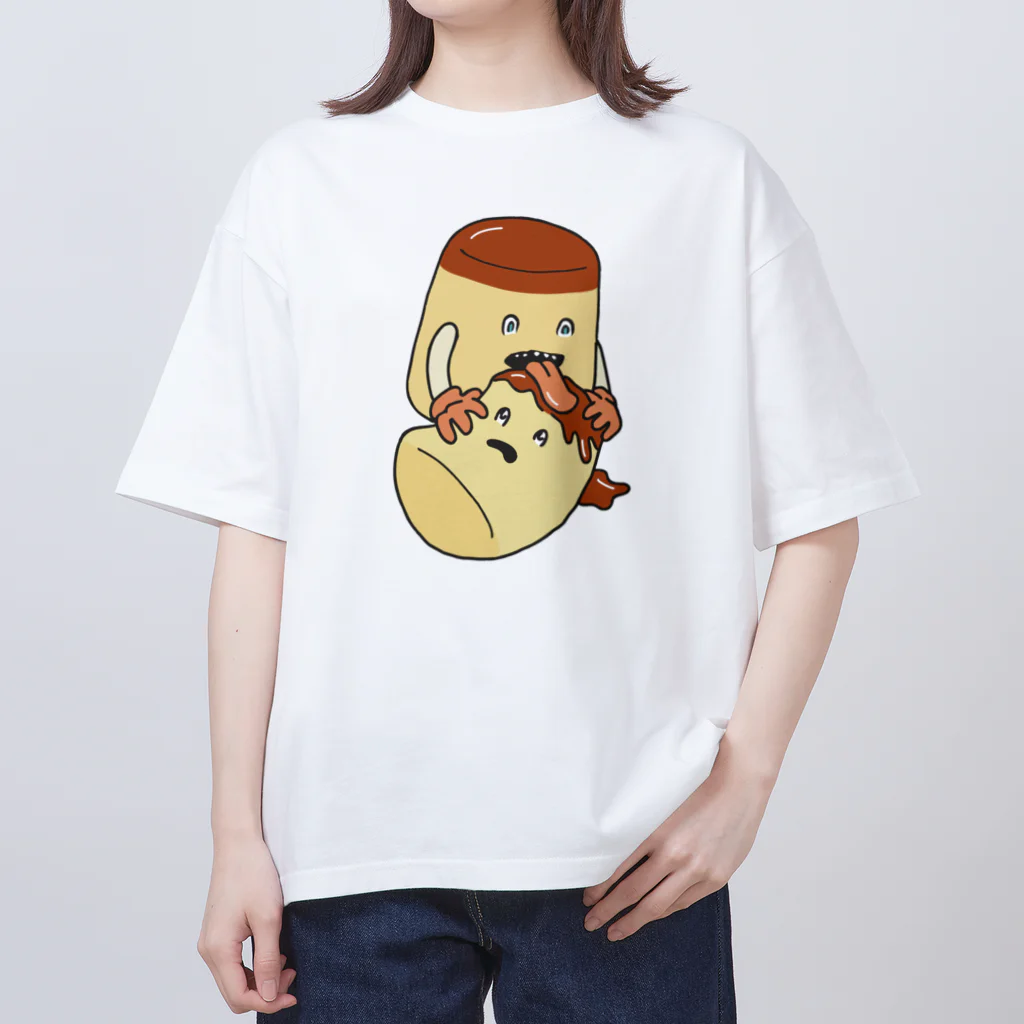 LONESOME TYPE ススの共喰い🍮（プリン） Oversized T-Shirt