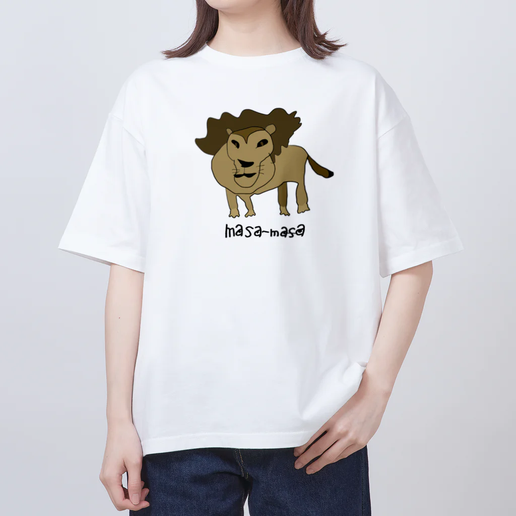 masa-masaのがお～ オーバーサイズTシャツ