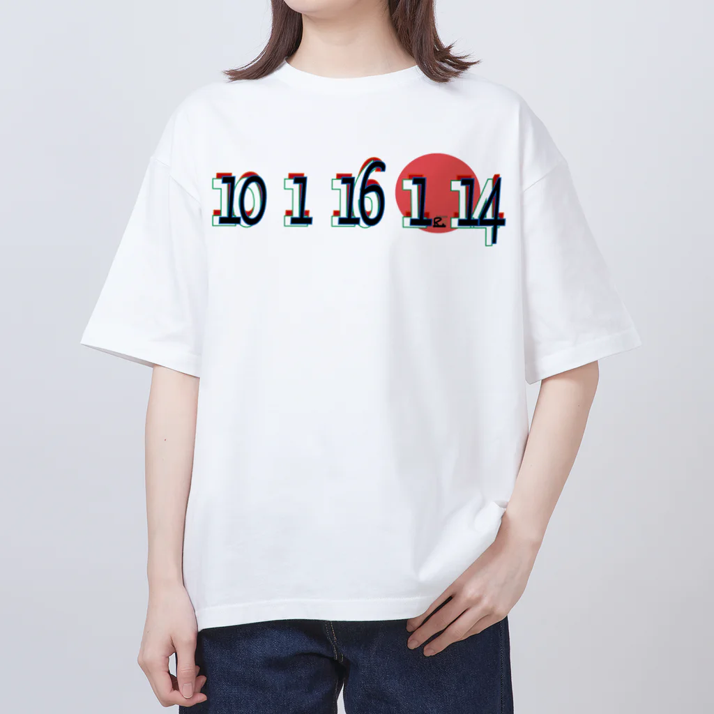 R.の10 1 16 1 14 オーバーサイズTシャツ