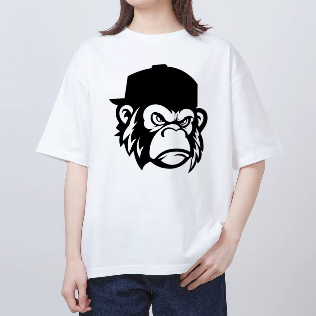 Omiya_ JAP_038のRCW_Gorilla_b Oversized T-Shirt