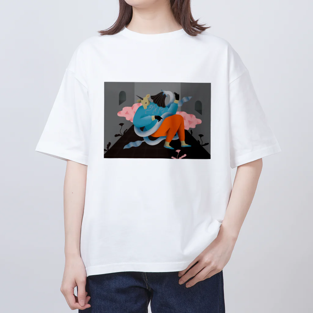 Ran Kobayashiの夜行性 Oversized T-Shirt