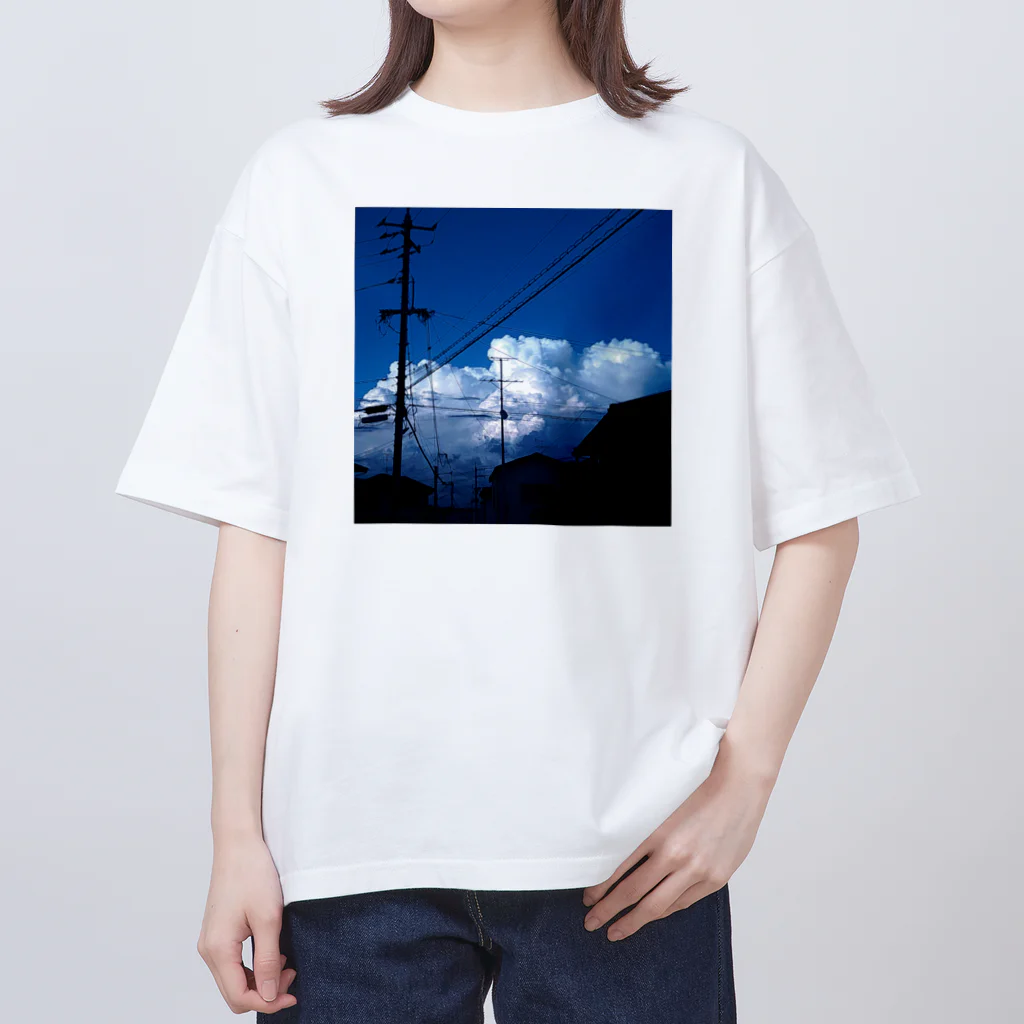 ちるまの店のモクモ雲 オーバーサイズTシャツ