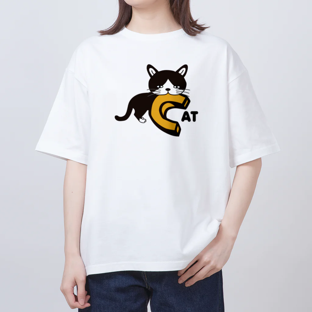 キッズモード某のねこC オーバーサイズTシャツ