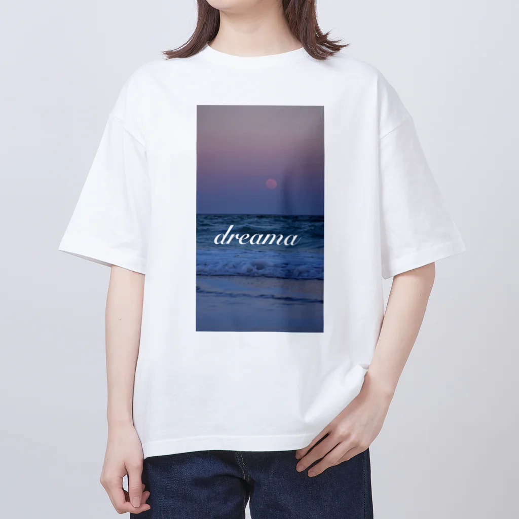 dreamaのdreama サンセット Oversized T-Shirt