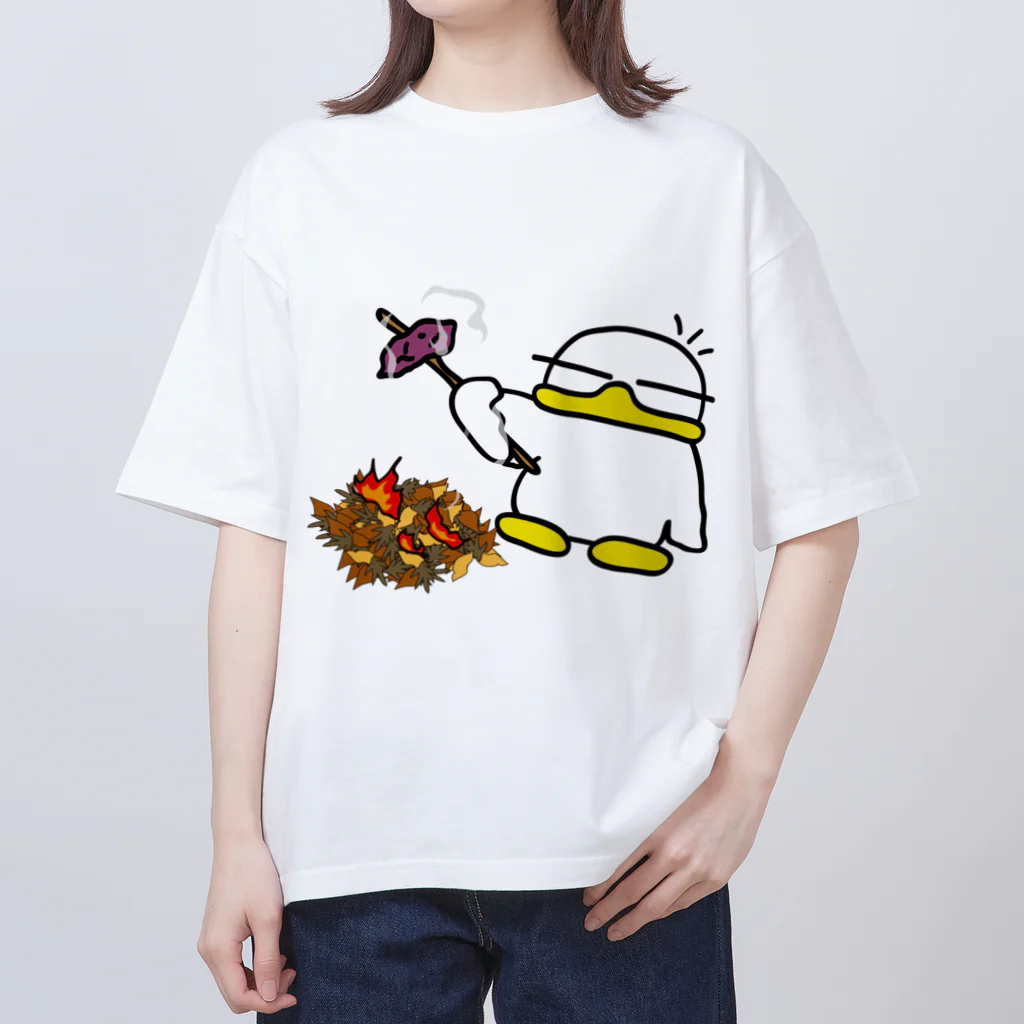 cyakoのプニ蔵〜焼き芋 オーバーサイズTシャツ