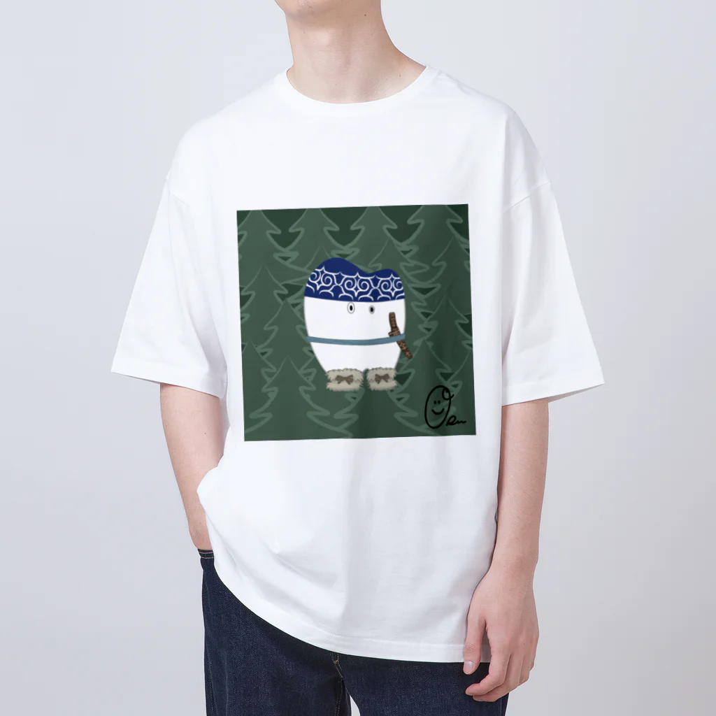 けんしんくんのアイヌのカブせもの Oversized T-Shirt