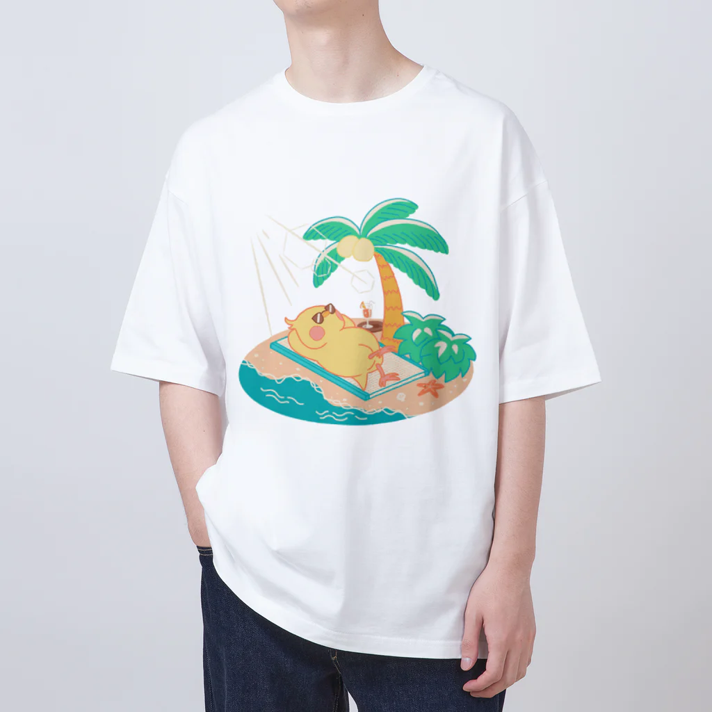 とりかえるのとりかえる　サマーなTシャツ Oversized T-Shirt