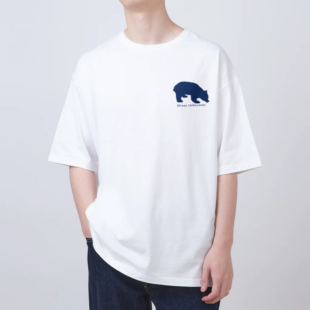 kscotoのツキノワグマデザイン Oversized T-Shirt