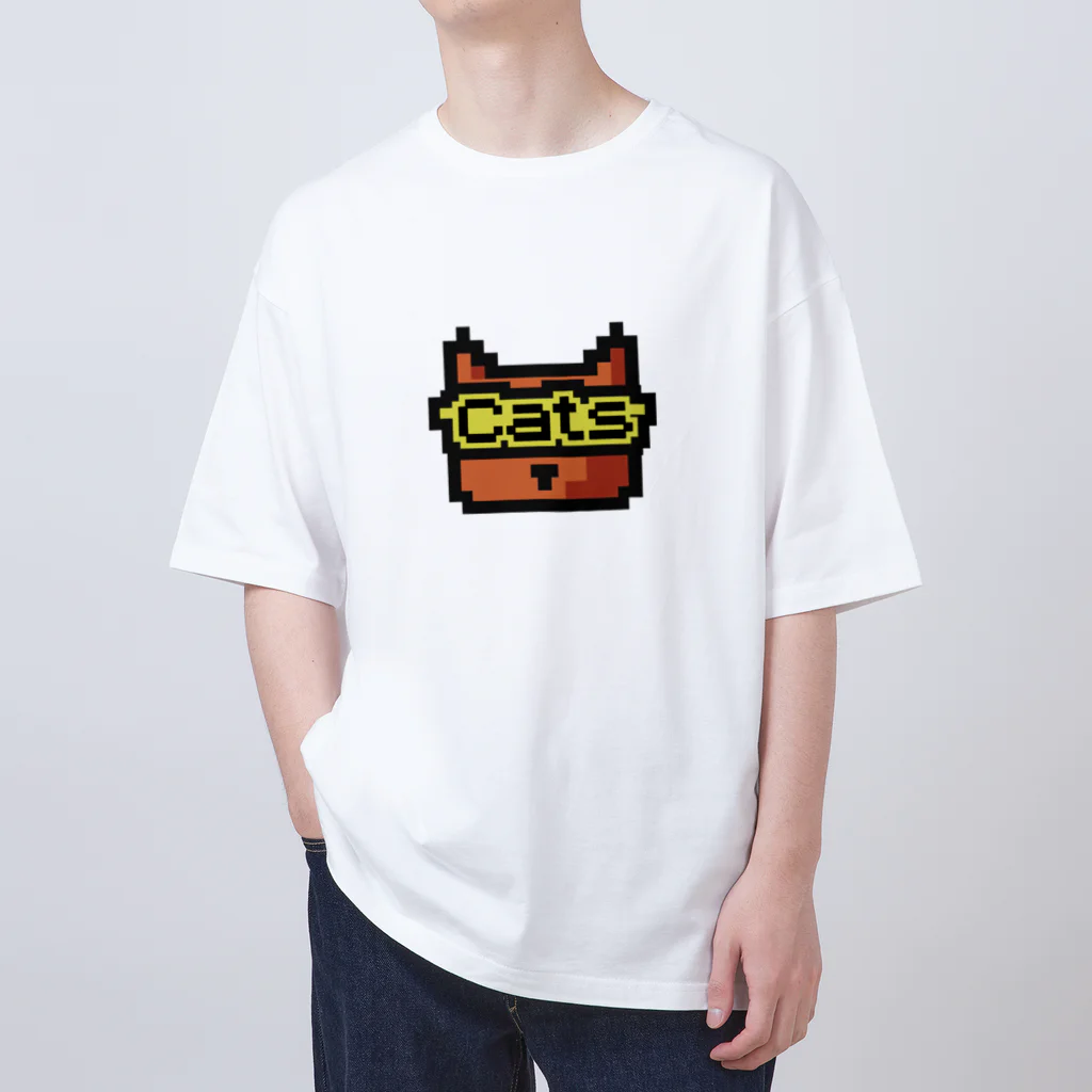 hachimaru-shopのCatsオーバーTシャツ オーバーサイズTシャツ