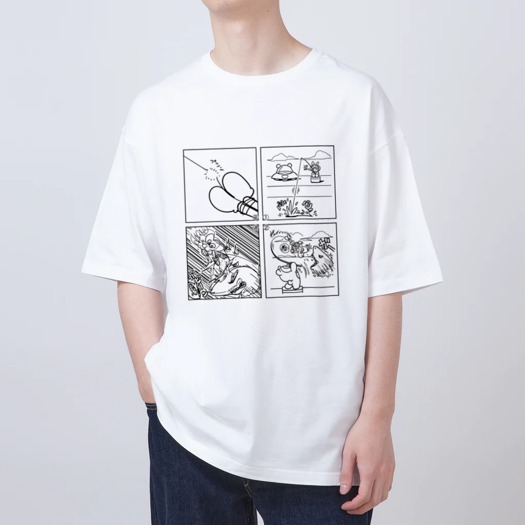 3xz の釣り Oversized T-Shirt