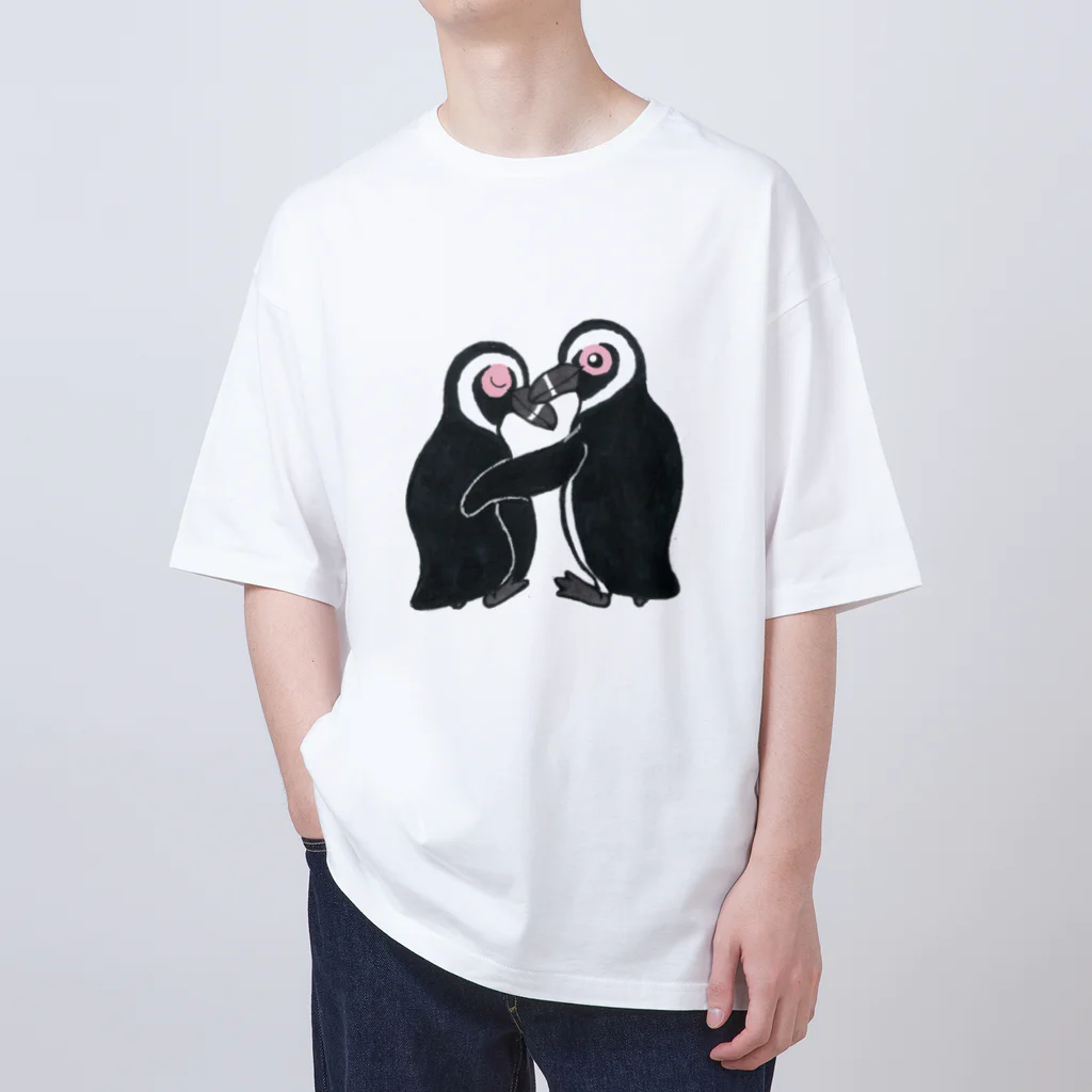 penguininkoの君の事が好き😍💕💕💕 オーバーサイズTシャツ