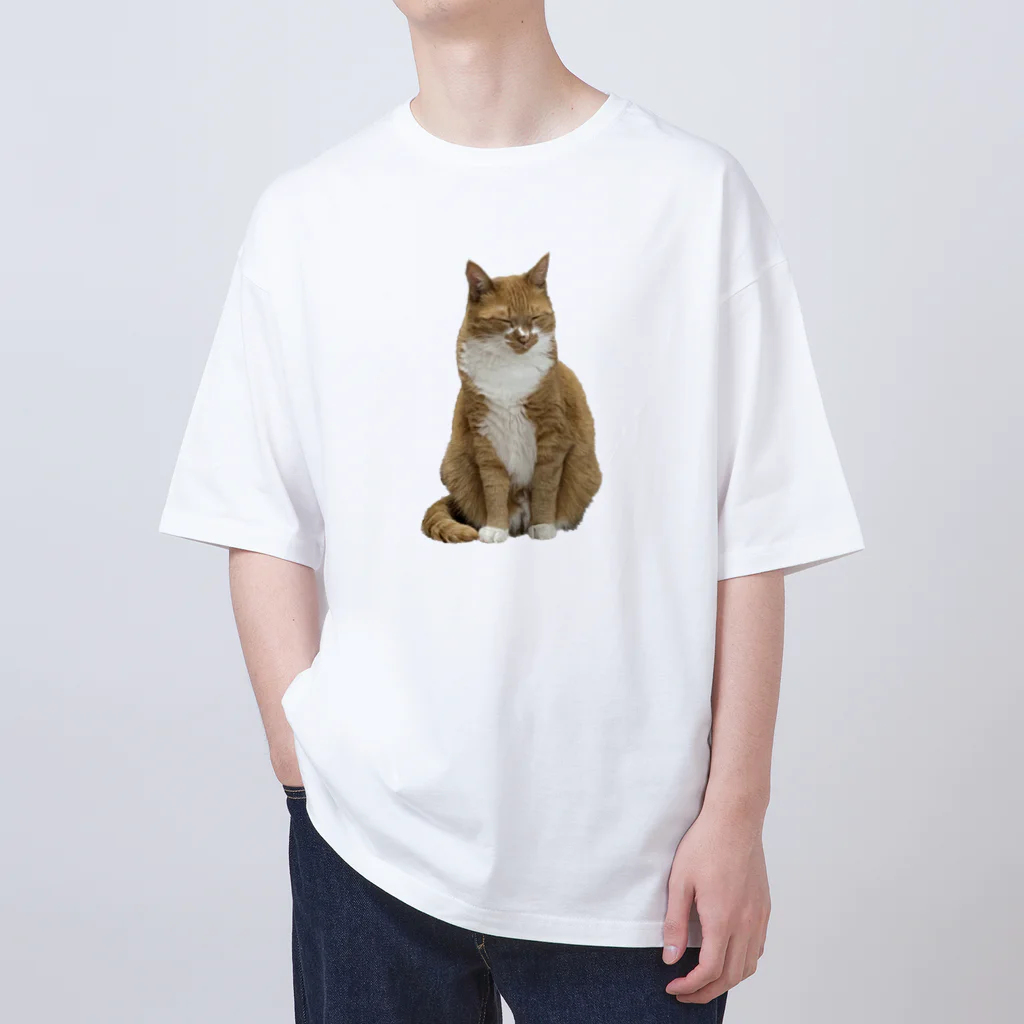 ぼくのねこのぼくのねこ オーバーサイズTシャツ