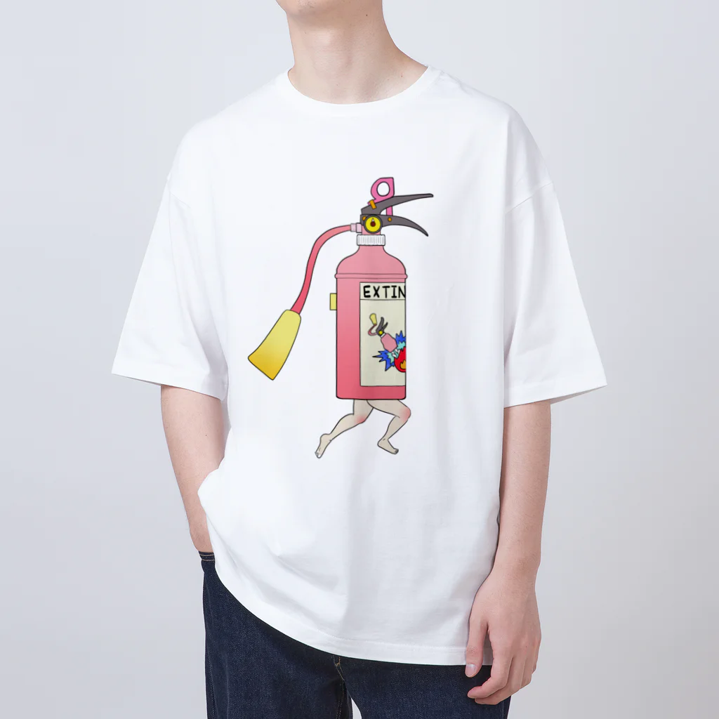 dougaseiseitokoroの足の生えた消火器 Oversized T-Shirt