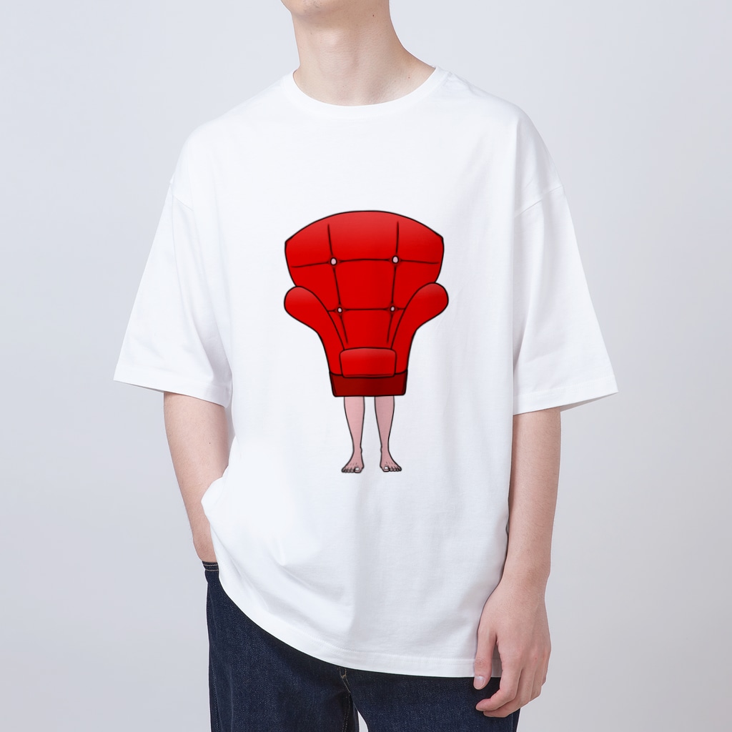 dougaseiseitokoroの足の生えた椅子 Oversized T-Shirt