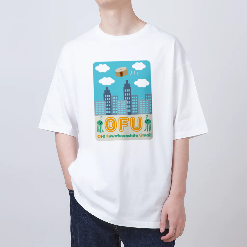 キッズモード某の白昼のOFU(お麩) オーバーサイズTシャツ