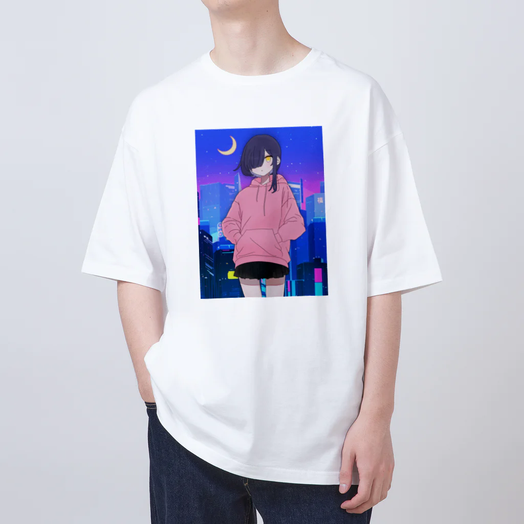 霧島 望乃の夜の街へ 望乃 Oversized T-Shirt