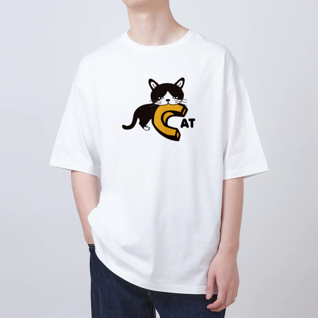 キッズモード某のねこC オーバーサイズTシャツ