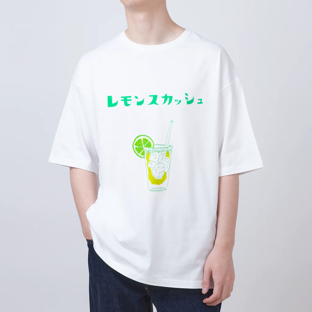 NIKORASU GOの夏デザイン「レモンスカッシュ」（Tシャツ・パーカー・グッズ・ETC） Oversized T-Shirt