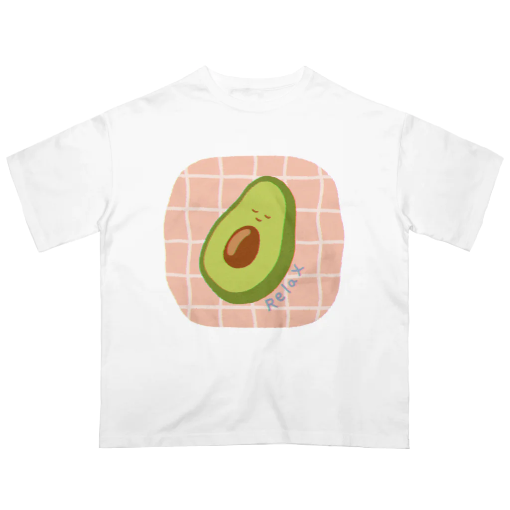 こもれび村のRelax（Avocado） Oversized T-Shirt