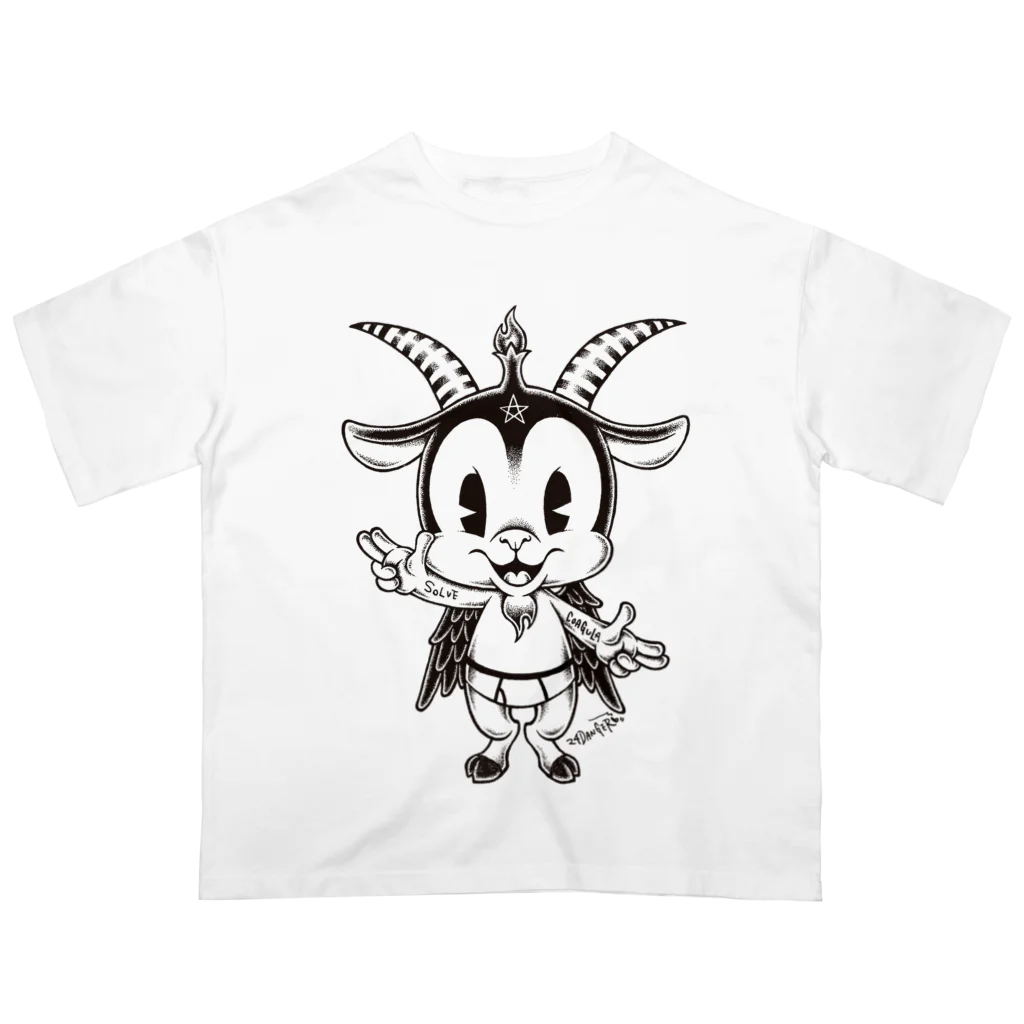 24DANGERのバフォメっちゃん オーバーサイズTシャツ