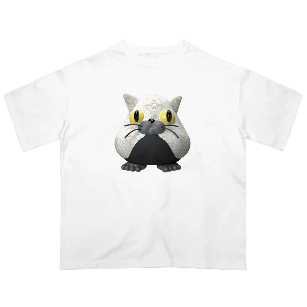 LONESOME TYPE ススの猫おにぎり🐱🍙（猫味） Oversized T-Shirt