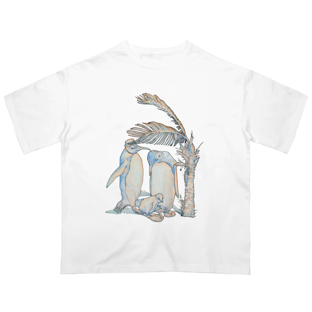 siyouのペンギンのバカンス Oversized T-Shirt