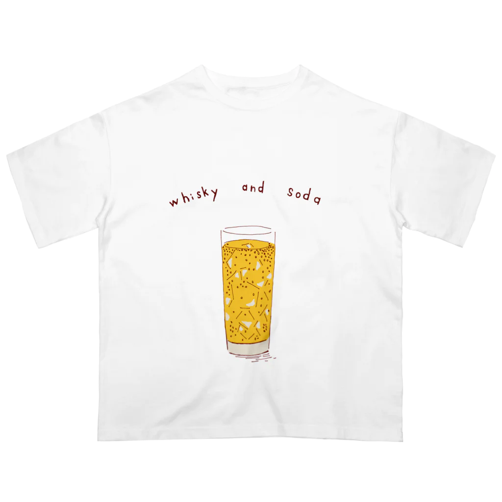 NIKORASU GOのハイボールこの夏おすすめ！「ハイボール好き専用デザイン」 Oversized T-Shirt