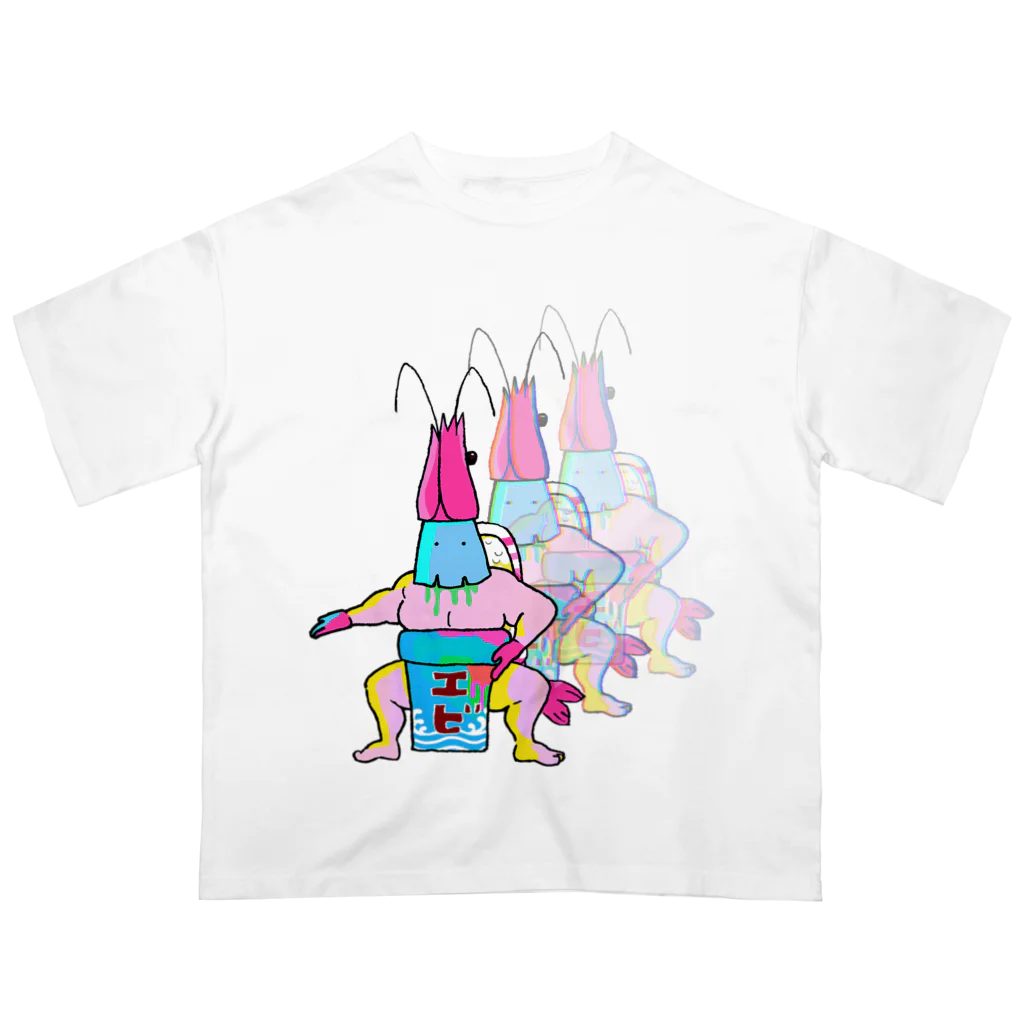 ニンジャスレイヤー公式/ダイハードテイルズの【エビな】BIO SUMOTORI Oversized T-Shirt