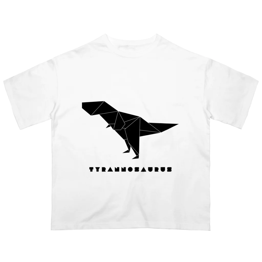 【恐竜】JURASSIC DESIGNINGの恐竜／ティラノサウルス Oversized T-Shirt