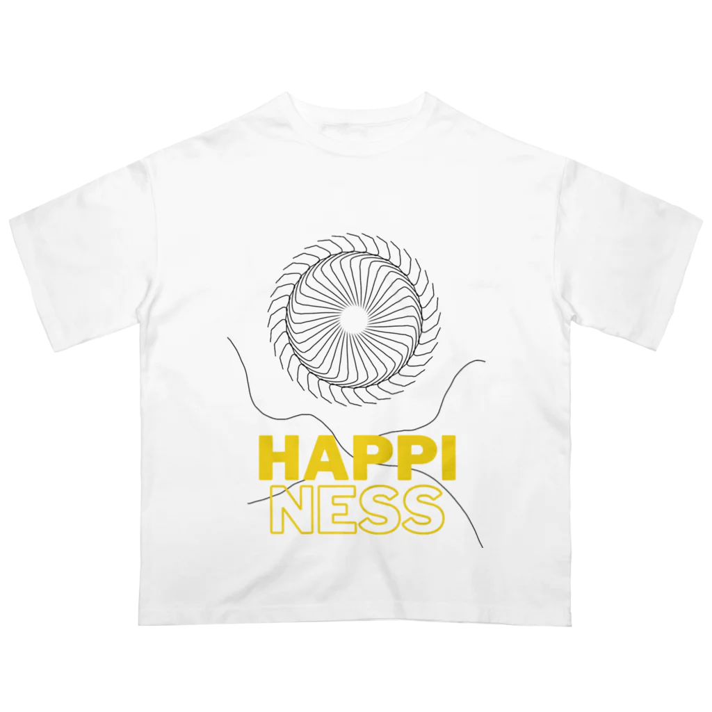 Future Starry SkyのHappiness オーバーサイズTシャツ