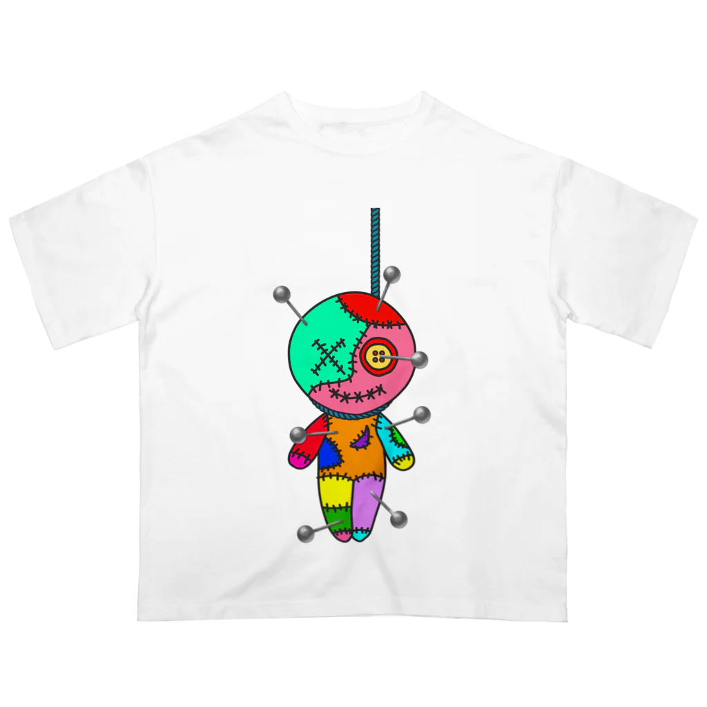 Ａ’ｚｗｏｒｋＳのHANGING VOODOO DOLL with PINS オーバーサイズTシャツ