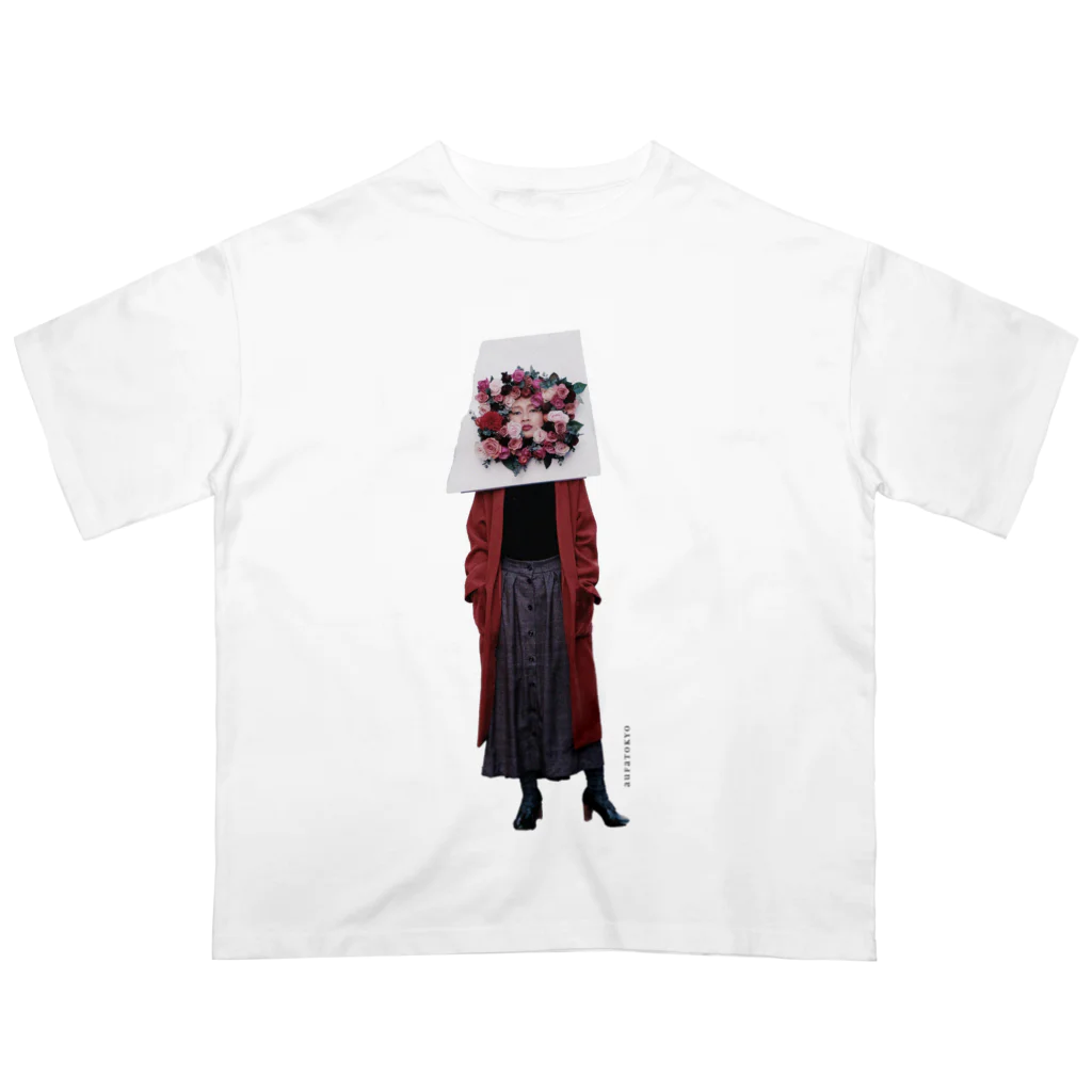 AUFATOKYOの頭の中はお花畑 Oversized T-Shirt