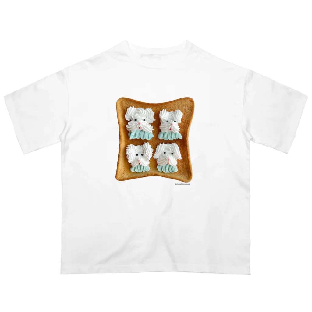 ℂ𝕙𝕚𝕟𝕒𝕥𝕤𝕦 ℍ𝕚𝕘𝕒𝕤𝕙𝕚 東ちなつのwanko cream オーバーサイズTシャツ