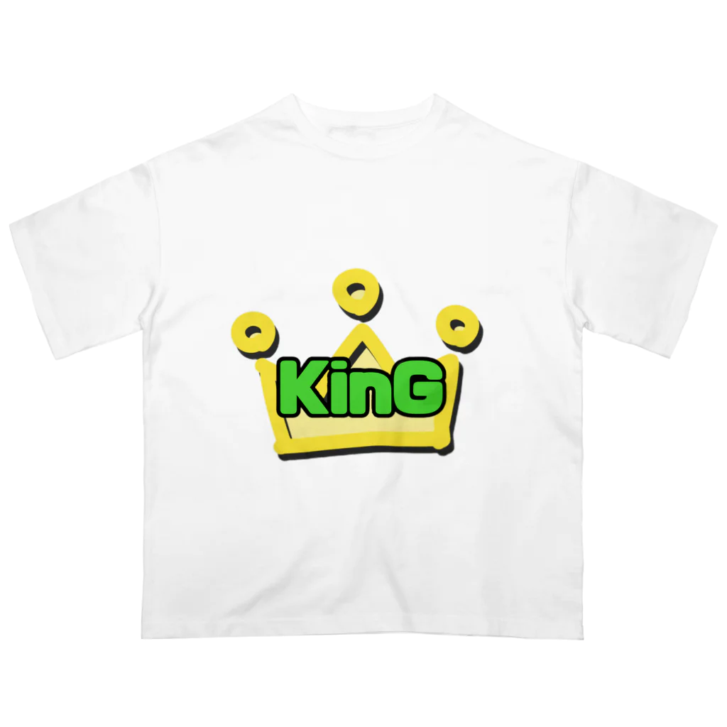 KinGのKinG KinGの王冠シリーズ オーバーサイズTシャツ