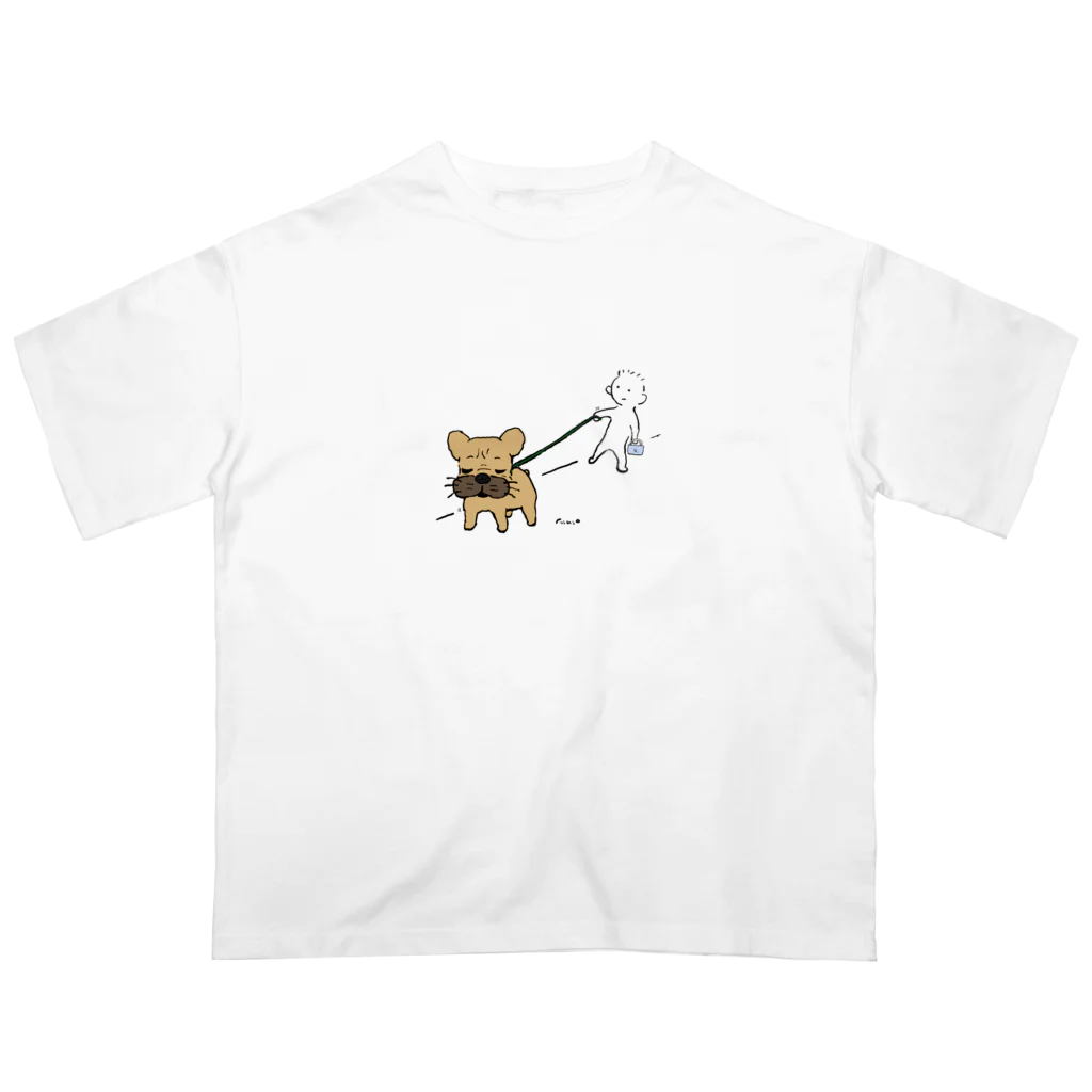 Leon de  Buuのこっちだよ オーバーサイズTシャツ