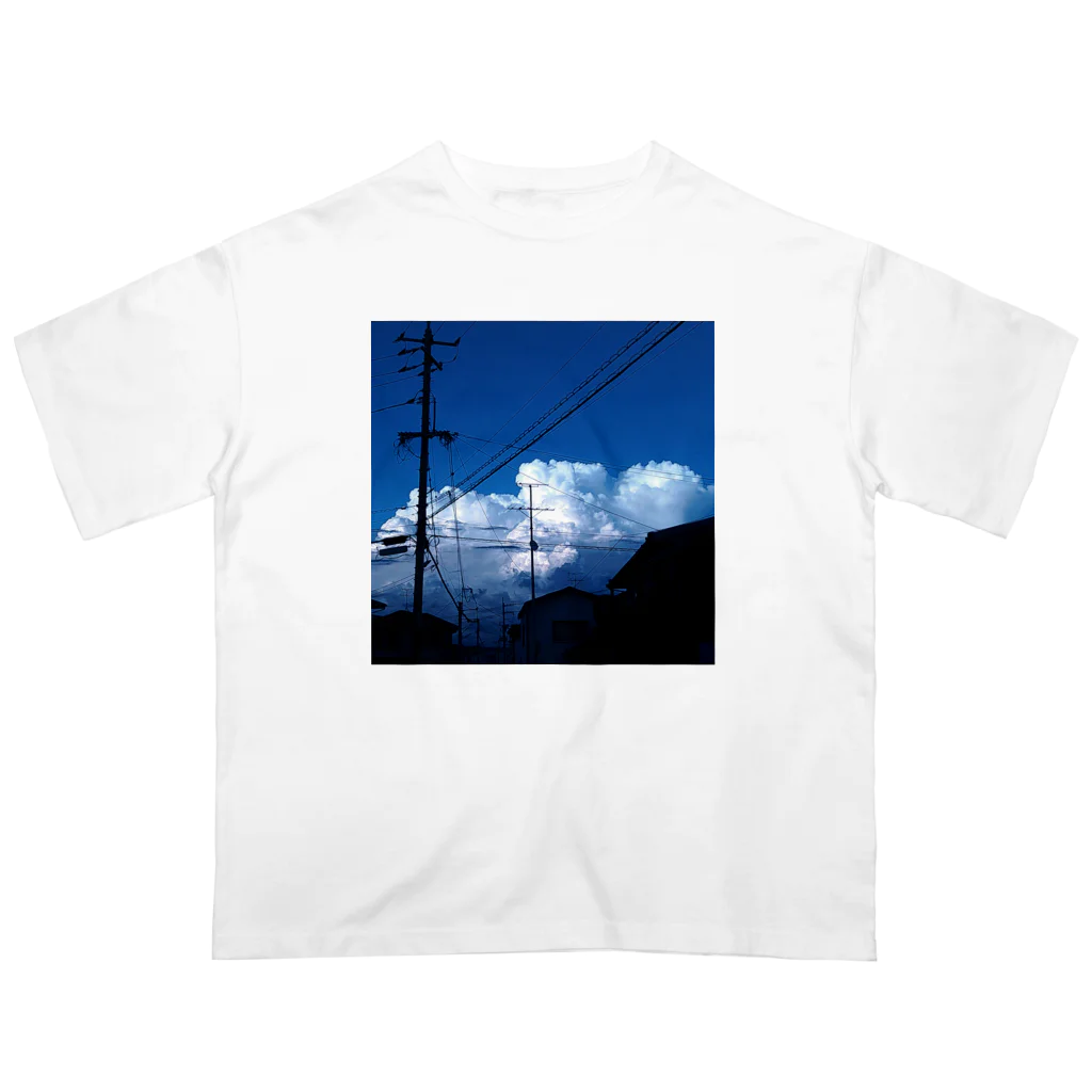 ちるまの店のモクモ雲 オーバーサイズTシャツ