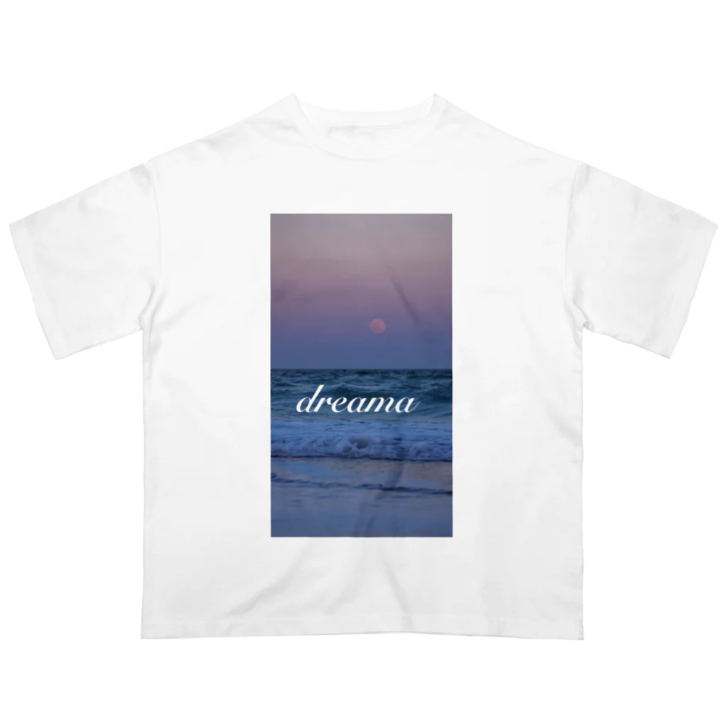 dreamaのdreama サンセット Oversized T-Shirt