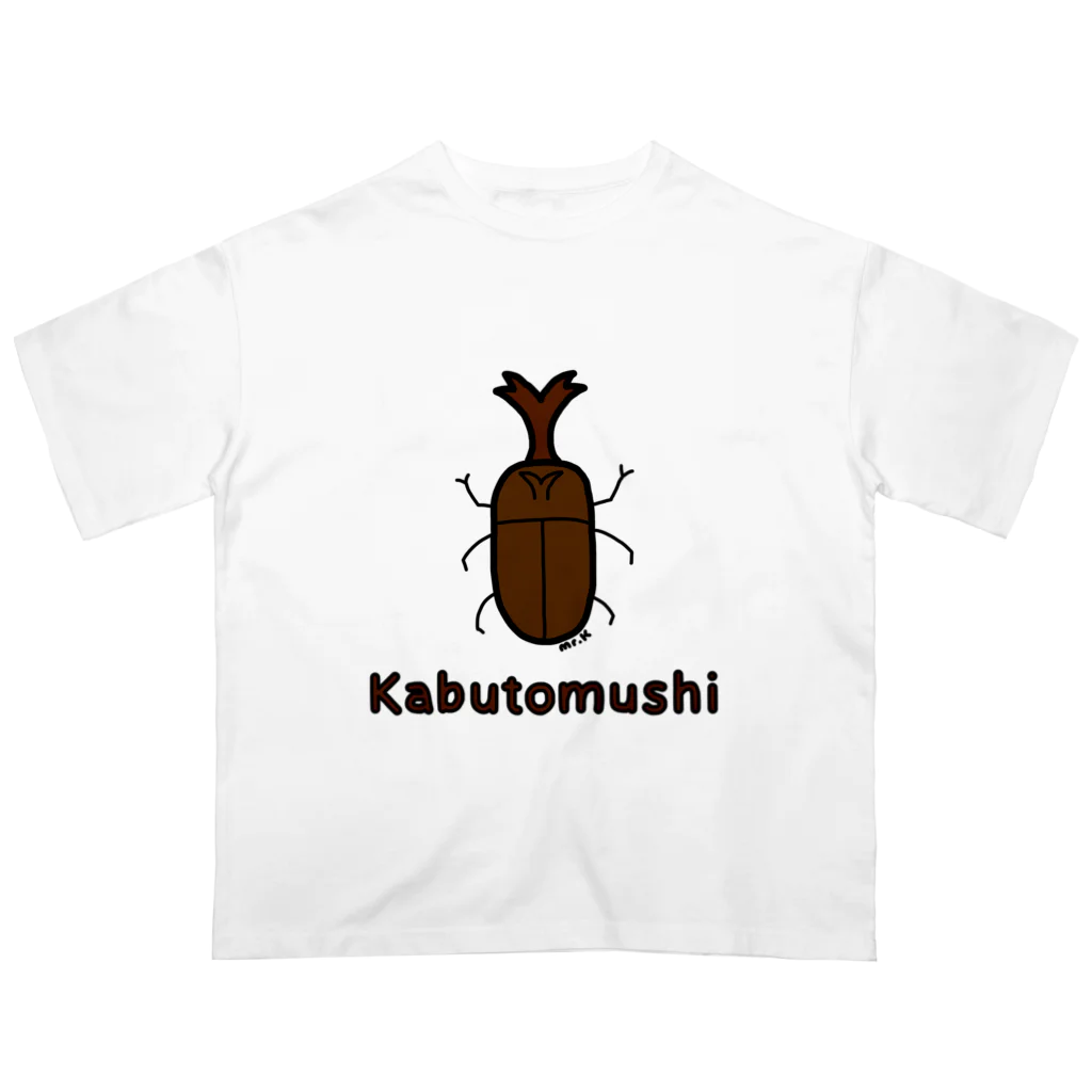 MrKShirtsのKabutomushi (カブトムシ) 色デザイン Oversized T-Shirt