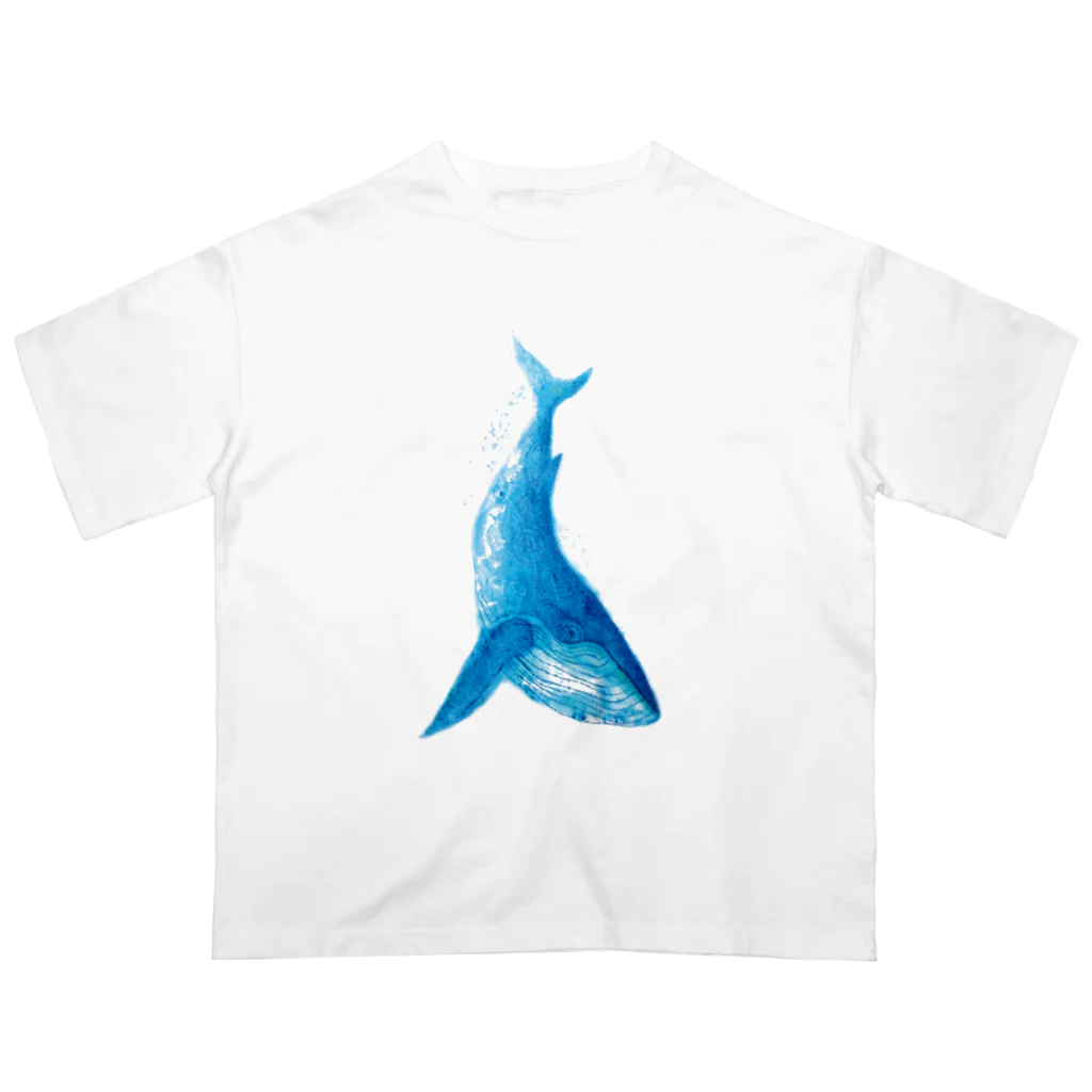 shokomumuのYAKUSHIMA ∞ ザトウクジラ オーバーサイズTシャツ