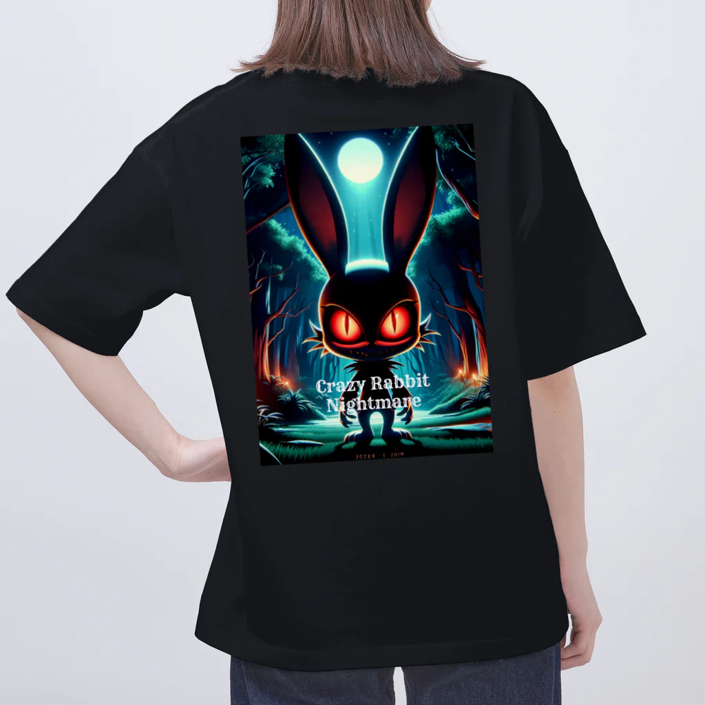 【Crazy Rabbit Nightmare】の【Crazy Rabbit Nightmare】 オーバーサイズTシャツ