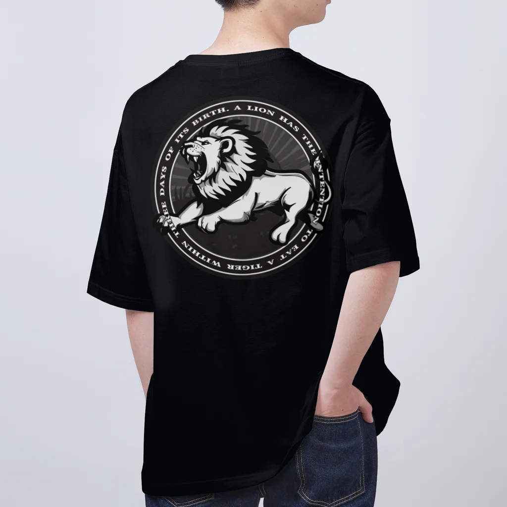 Ａ’ｚｗｏｒｋＳのLION IN A CIRCLE Oversized T-Shirt