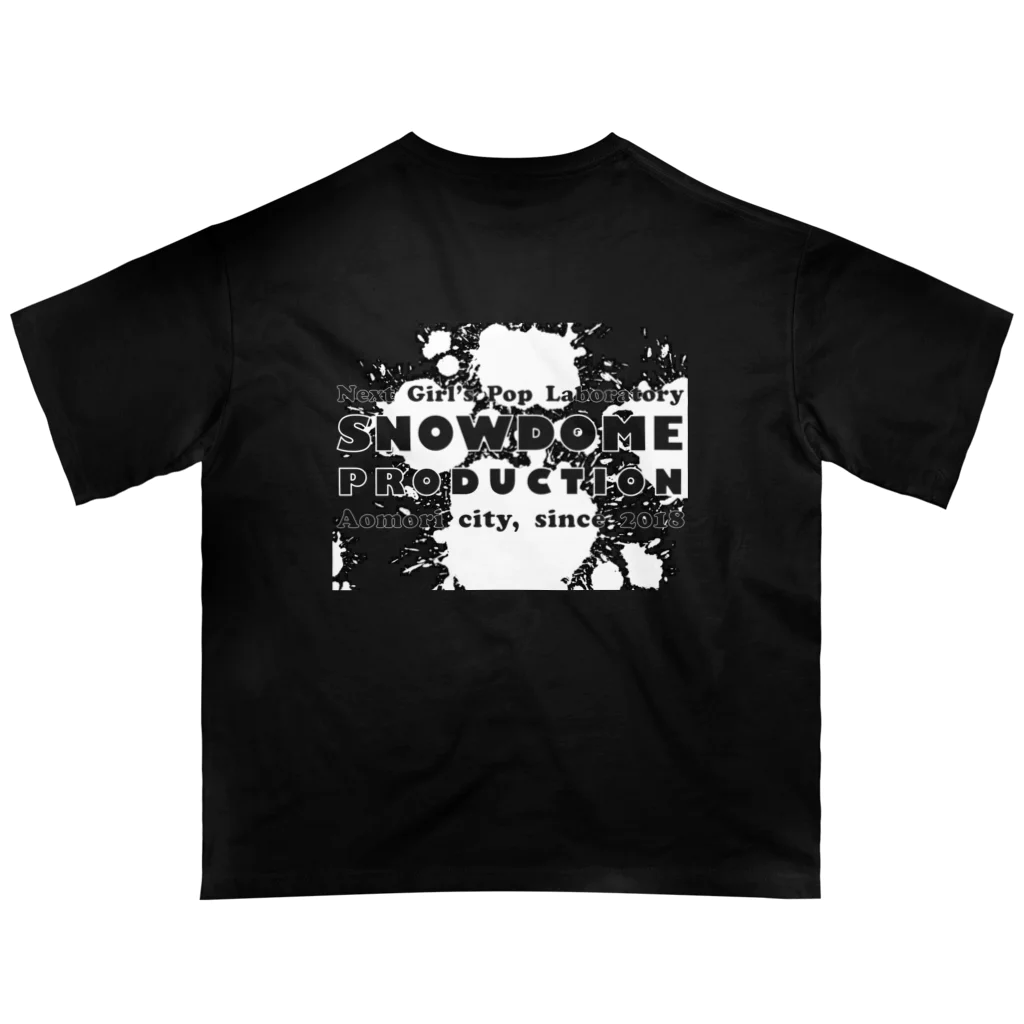 SNOWDOME PRODUCTIONのSNOWDOME PRODUCTION 2022 オーバーサイズTシャツ(黒) オーバーサイズTシャツ